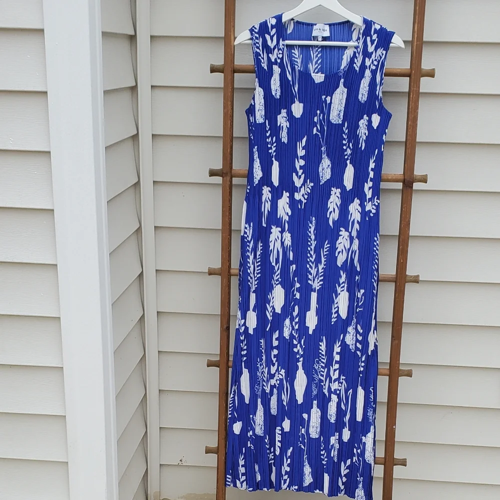 Leo & Ugo Paris Bold Print Midi Dress - Picture 4 of 7